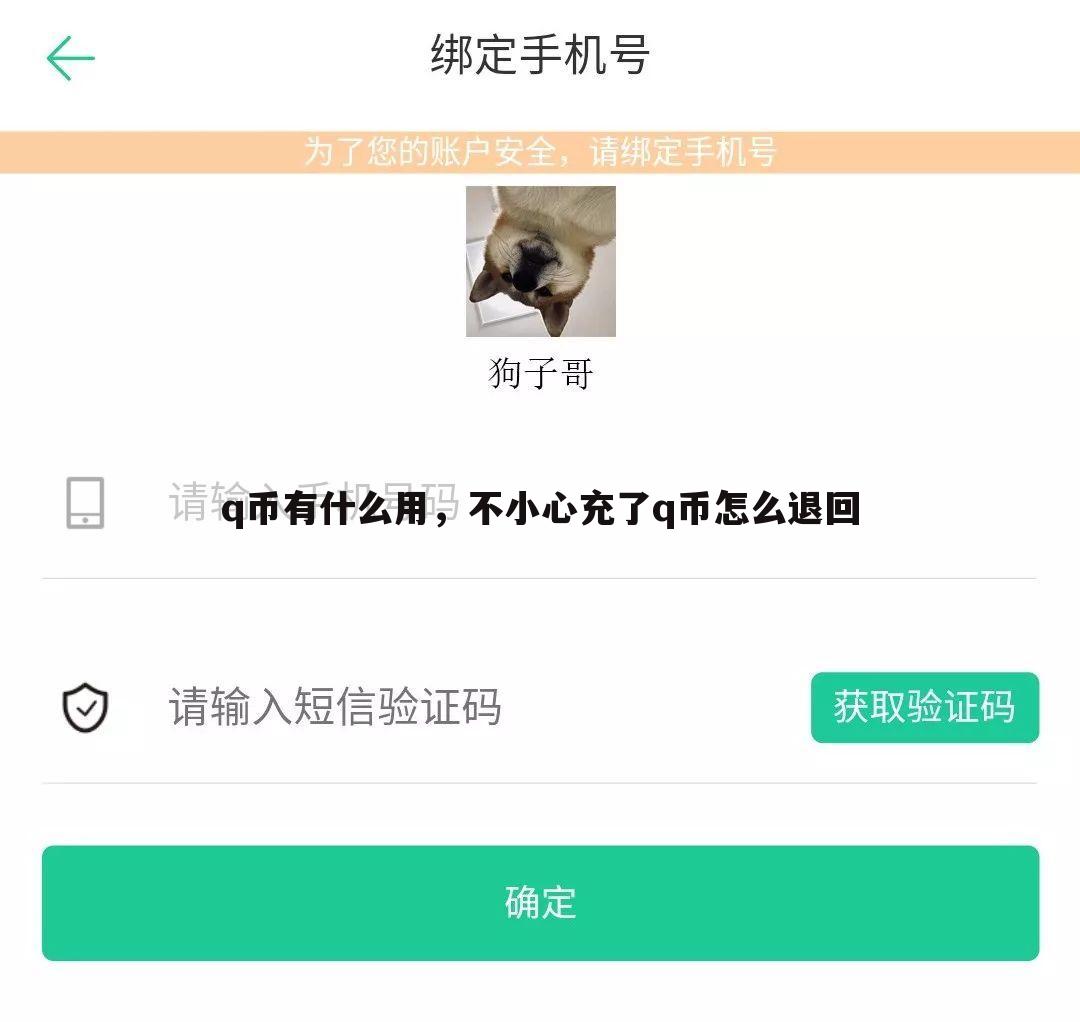 q币有什么用，不小心充了q币怎么退回